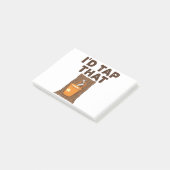 Ik zou die appelsuiker-boomstroop tikken post-it® notes (Schuin)