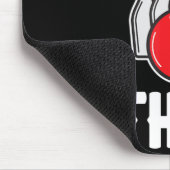 Ik zou die Bowler Fun Bowling Team Gift geven Muismat (Hoek)