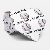 Ik zou die honkbal wel pakken stropdas (Opgerold)