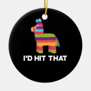 Ik zou die Pinata - Cinco de Mayo Party Keramisch Ornament