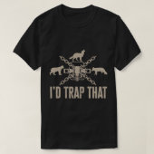 Ik zou die trappeljager van T-Shir vangen. T-shirt (Design voorkant)