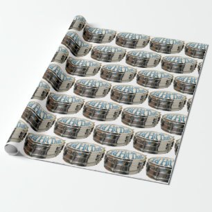 Ik zou die vun snare drummer-drummer-percussie lat cadeaupapier