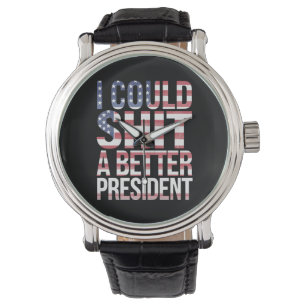 Ik zou een beter President tegen Trump kunnen Shir Horloge