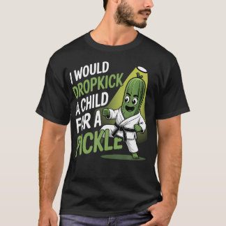 Ik zou een kind een trap geven voor een verlangen t-shirt