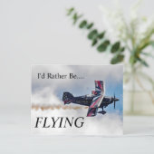 Ik zou eerder gaan vissen briefkaart (Staand voorkant)