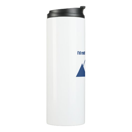 Ik zou eerder in Asheville North Carolina Mountain Thermosbeker (Gedraaid links)