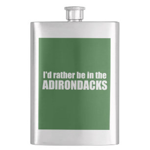 Ik zou eerder in de Adirondacks zijn Flacon