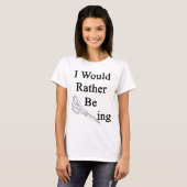 Ik zou eerder schaar zijn t-shirt (Voorkant volledig)