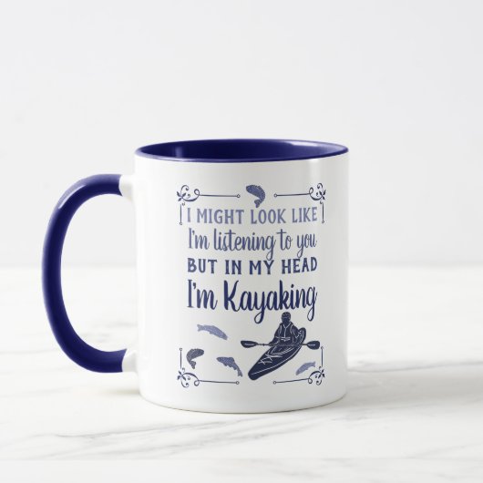 Ik zou er kunnen uitzien alsof ik grappige Kayakin Mok (Links)