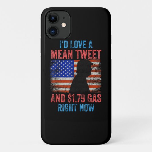 Ik zou graag een Mean Tweet hebben Case-Mate iPhone Case (Achterkant)