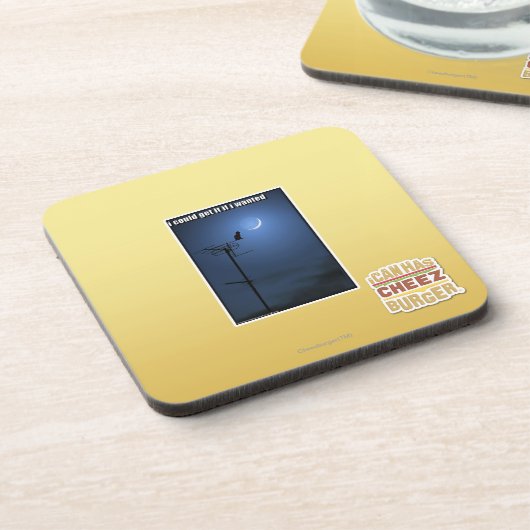 Ik zou het kunnen krijgen als ik wilde onderzetter (Linkerzijde)