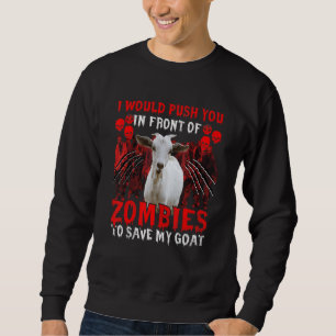 Ik zou je voor Zombies opdringen om mijn Go te red Trui