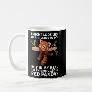 Ik zou kunnen kijken of ik naar je luister...Red P Koffiemok