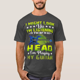 Ik zou kunnen kijken of ik naar je muziek beluiste t-shirt