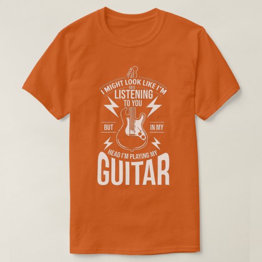 Ik zou kunnen lijken op Guitar Playe. T-shirt (Design voorkant)