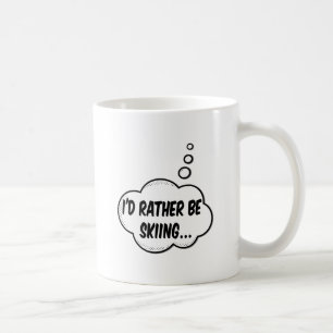 Ik zou liever aan het kiemen zijn. koffiemok