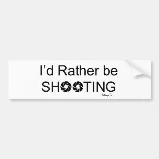Ik zou liever afschieten, Bumpersticker