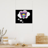 Ik zou liever Arcade Games 2 spelen Poster (Keuken)