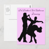 Ik zou liever balroom-dansen zijn briefkaart (Voorkant / Achterkant)