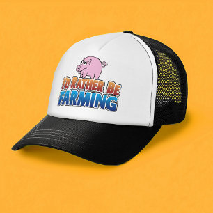 Ik zou liever boer zijn. (virtuele landbouw) trucker pet
