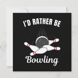 Ik zou liever bowlen kaart