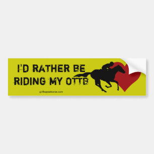 Ik zou liever.... bumpersticker