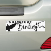 Ik zou liever Bumpersticker zijn (Op auto)