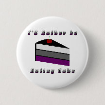 Ik zou liever Cake Asexual Pride Flag eten