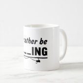 Ik zou liever de fluiten Gevist hebben Koffiemok (Voorkant rechts)