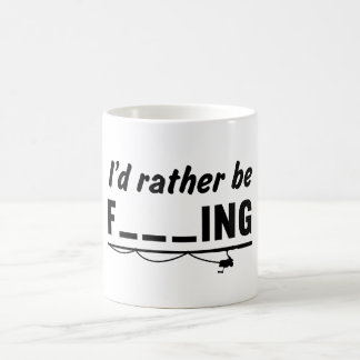 Ik zou liever de fluiten Gevist hebben Koffiemok