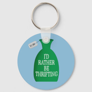 Ik zou liever een geweer zijn. sleutelhanger