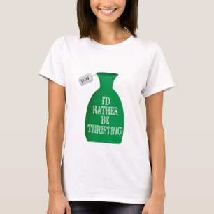 Ik zou liever een geweer zijn t-shirt