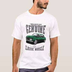 Ik zou liever een Groene Camaro besturen T-shirt