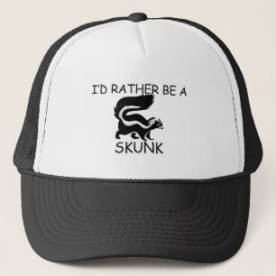 Ik zou liever een stinkdier zijn trucker pet