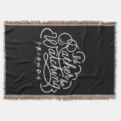 Ik zou liever FRIENDS™ Script bekijken Deken (Voorkant)