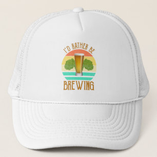 Ik zou liever gaan brouwen trucker pet