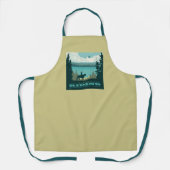 Ik zou liever gaan rijden schort (Voorkant)