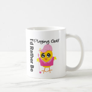 Ik zou liever Golf spelen Koffiemok