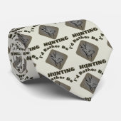 Ik zou liever Hunter Slogan jagen Stropdas (Opgerold)