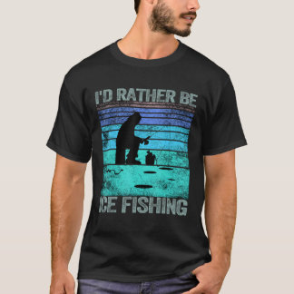 Ik zou liever Ice Gevist Retro Vintage 1 zijn T-shirt