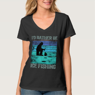 Ik zou liever Ice Gevist Retro Vintage 1 zijn T-shirt