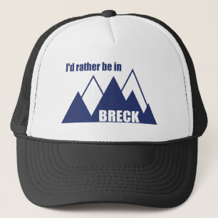 Ik zou liever in Breckenridge Colorado Mountain zi Trucker Pet