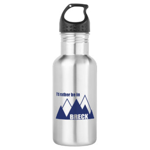 Ik zou liever in Breckenridge Colorado Mountain zi Waterfles