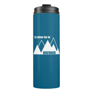 Ik zou liever in Brevard North Carolina Mountain z Thermosbeker