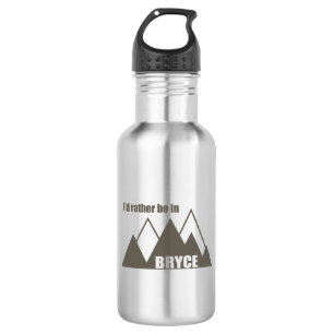 Ik zou liever in Bryce Canyon Mountain zijn Waterfles