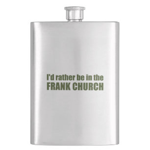 Ik zou liever in de Frank Kerk zijn. Flacon