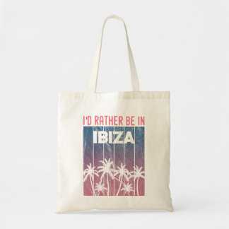 Ik zou liever in Ibiza zijn Tote Bag