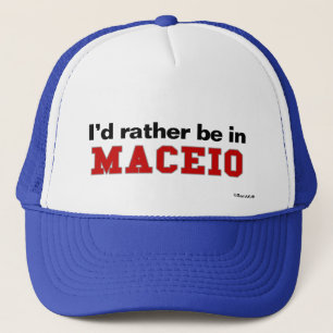 Ik zou liever in Maceio zijn Trucker Pet