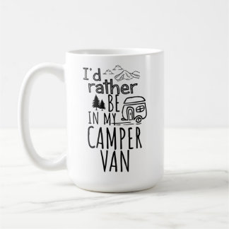 Ik zou liever in mijn Camper Van zijn Koffiemok