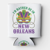 Ik zou liever in New Orleans zijn Blikjeskoeler (Voorkant)